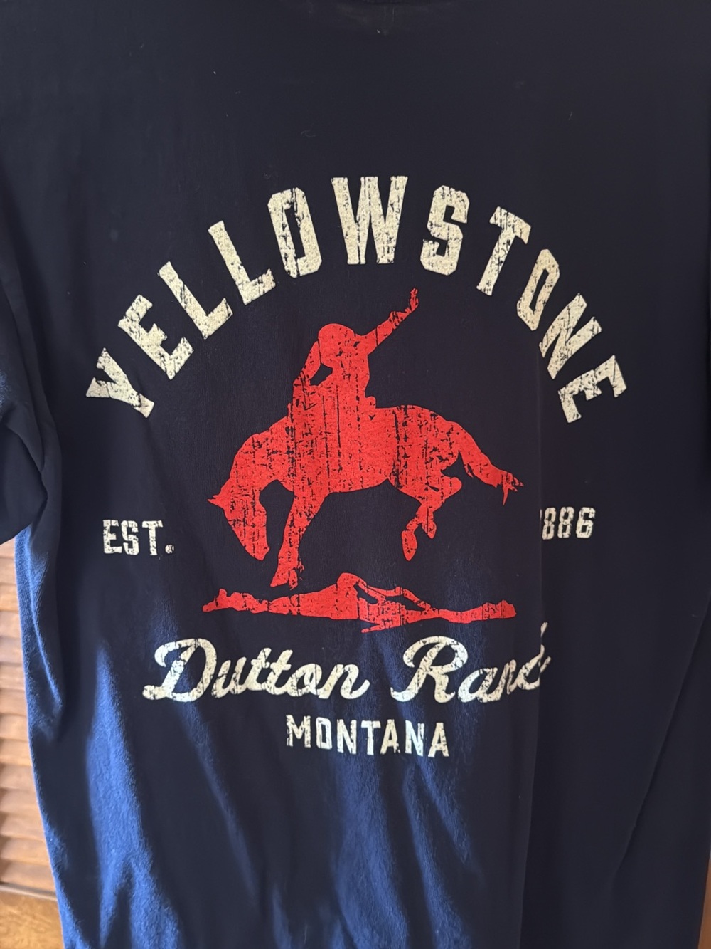 Dutton Ranch Navy Short-Sleeve Tee - Picture 2 of 2